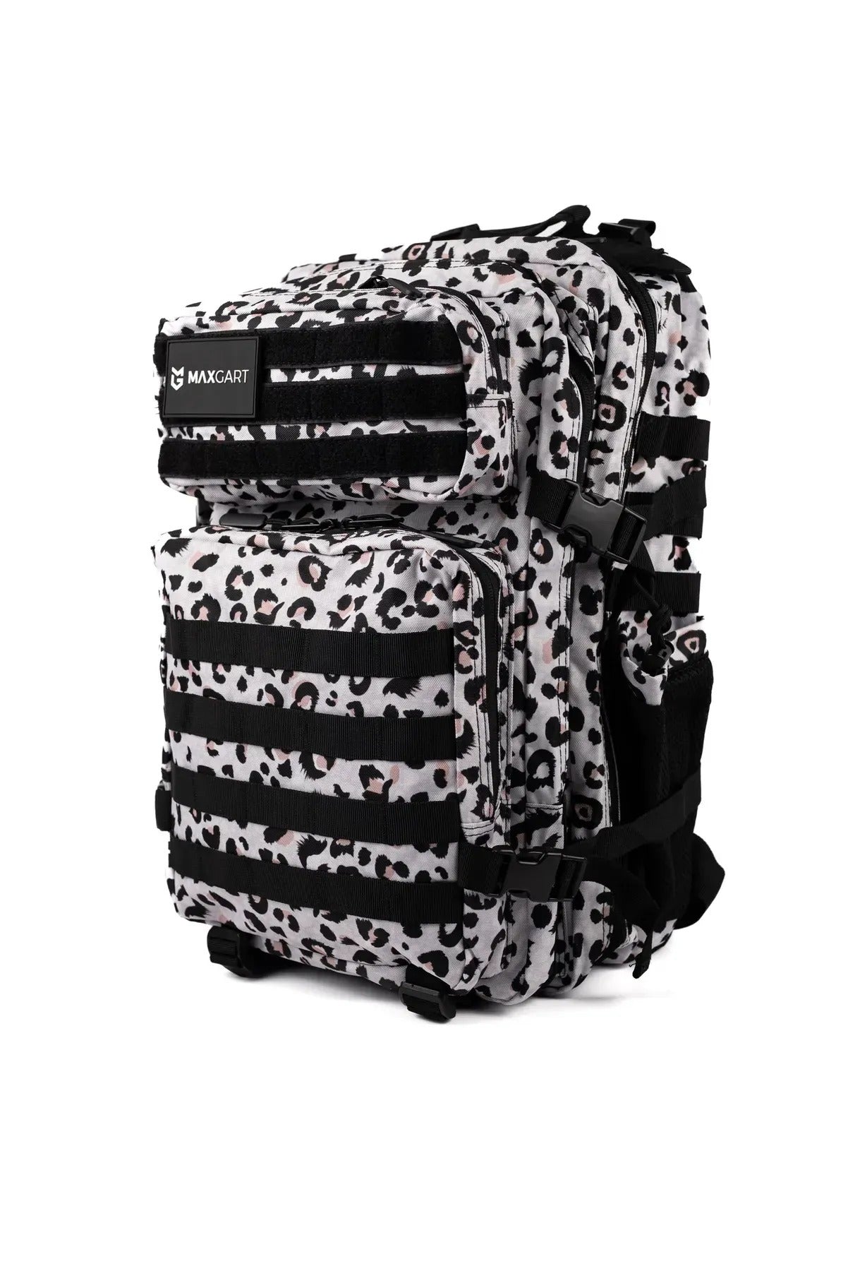 MAXGART Tactical Backpack 45L – Leopard – Water-Resistant & Versatile