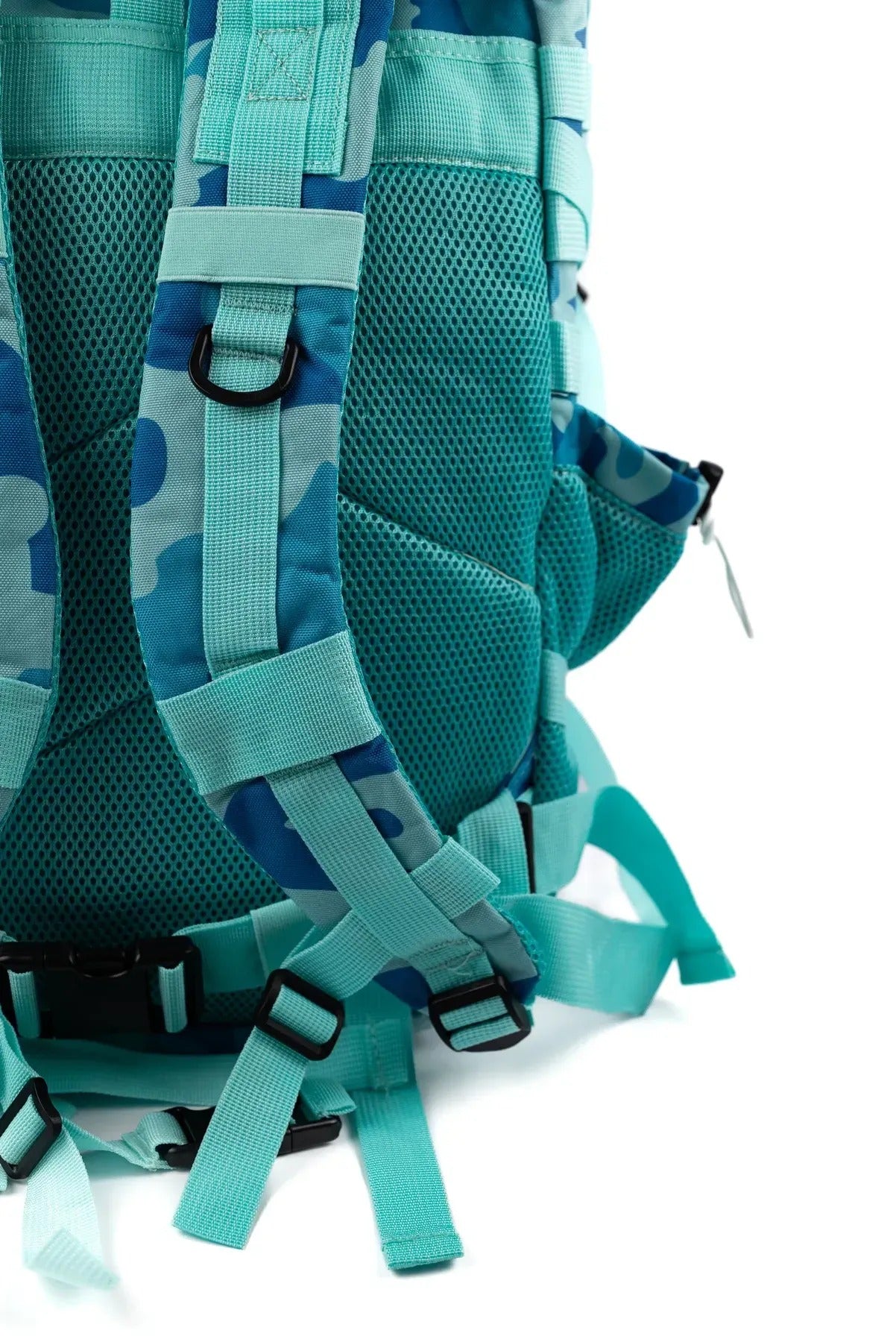 MAXGART Tactical Backpack 45L – Light Blue Camo – Water-Resistant & Versatile