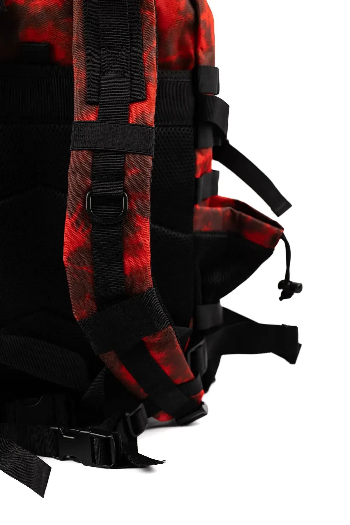 MAXGART Tactical Backpack 45L – Red Camo – Water-Resistant & Versatile