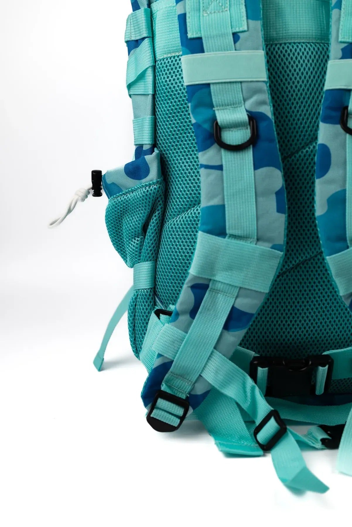 MAXGART Tactical Backpack 45L – Light Blue Camo – Water-Resistant & Versatile