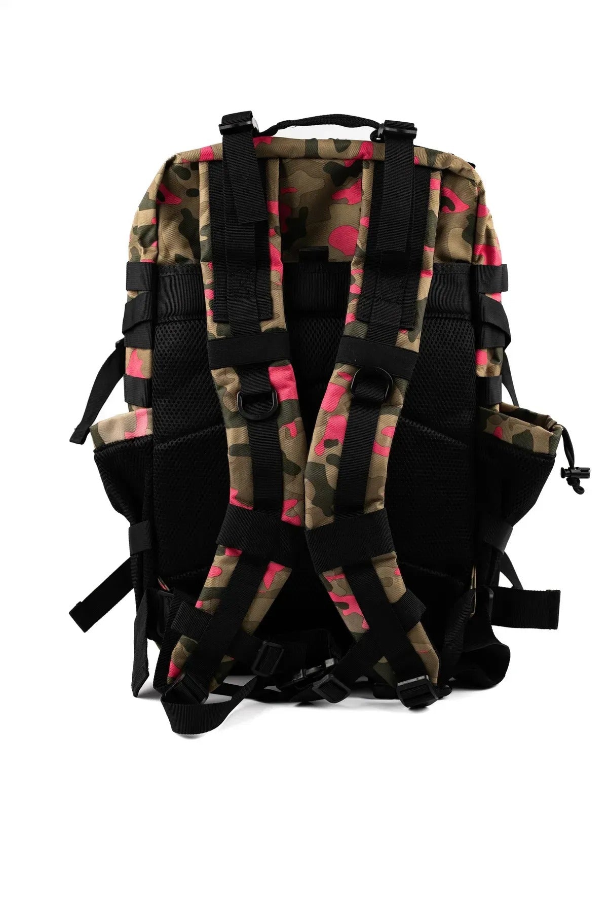 MAXGART Tactical Backpack 45L – Pink Camo – Water-Resistant & Versatile