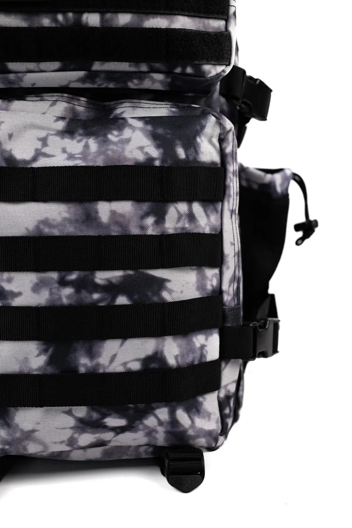 MAXGART Tactical Backpack 45L – Black&White – Water-Resistant & Versatile