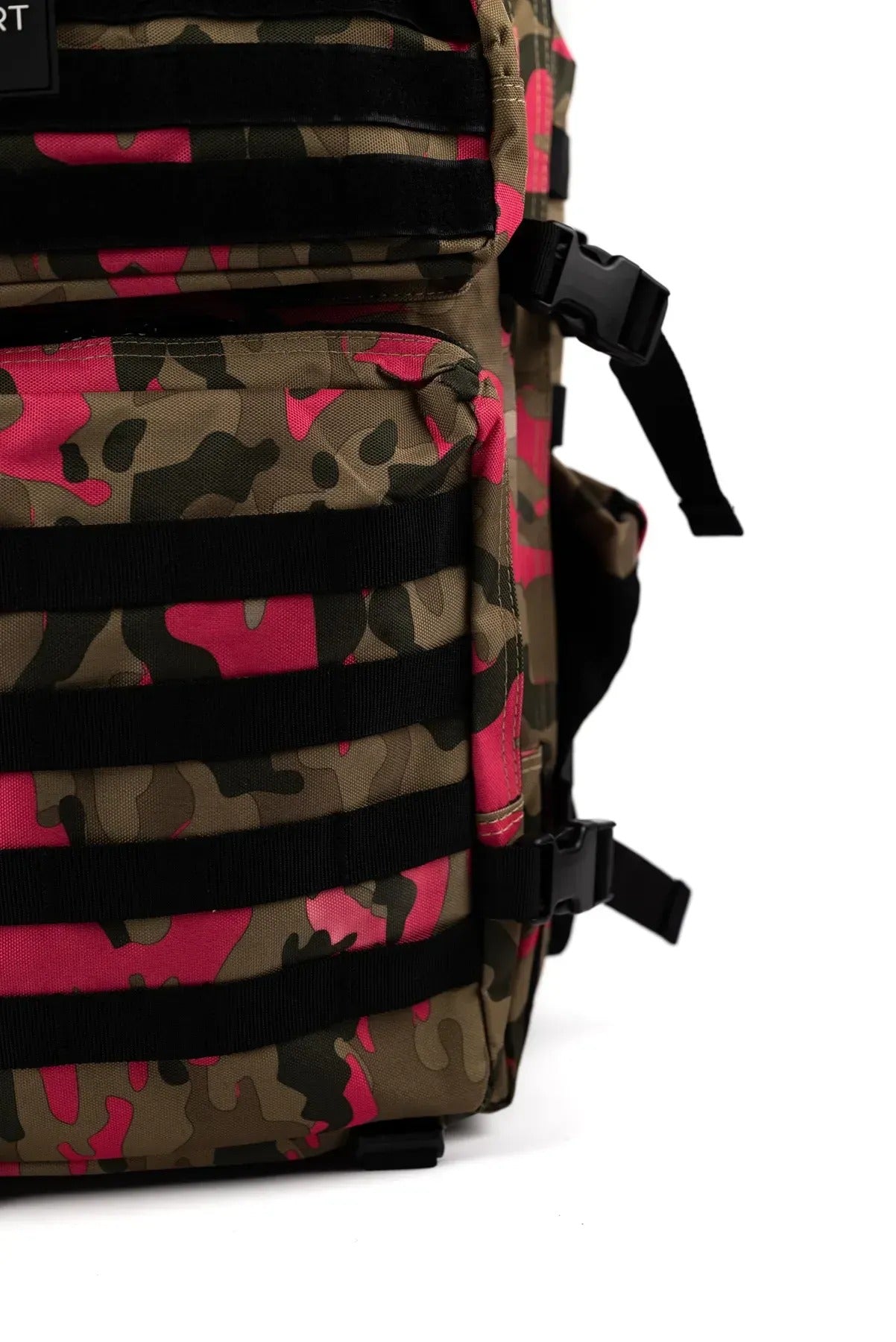 MAXGART Tactical Backpack 45L – Pink Camo – Water-Resistant & Versatile