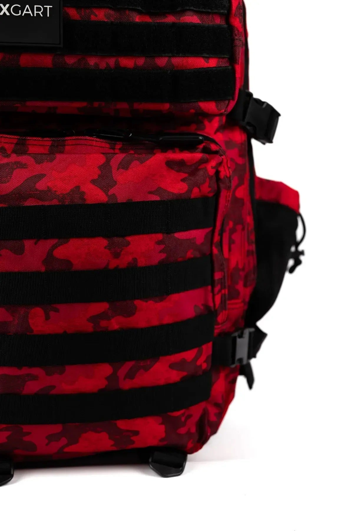 MAXGART Tactical Backpack 45L – Red CP – Water-Resistant & Versatile