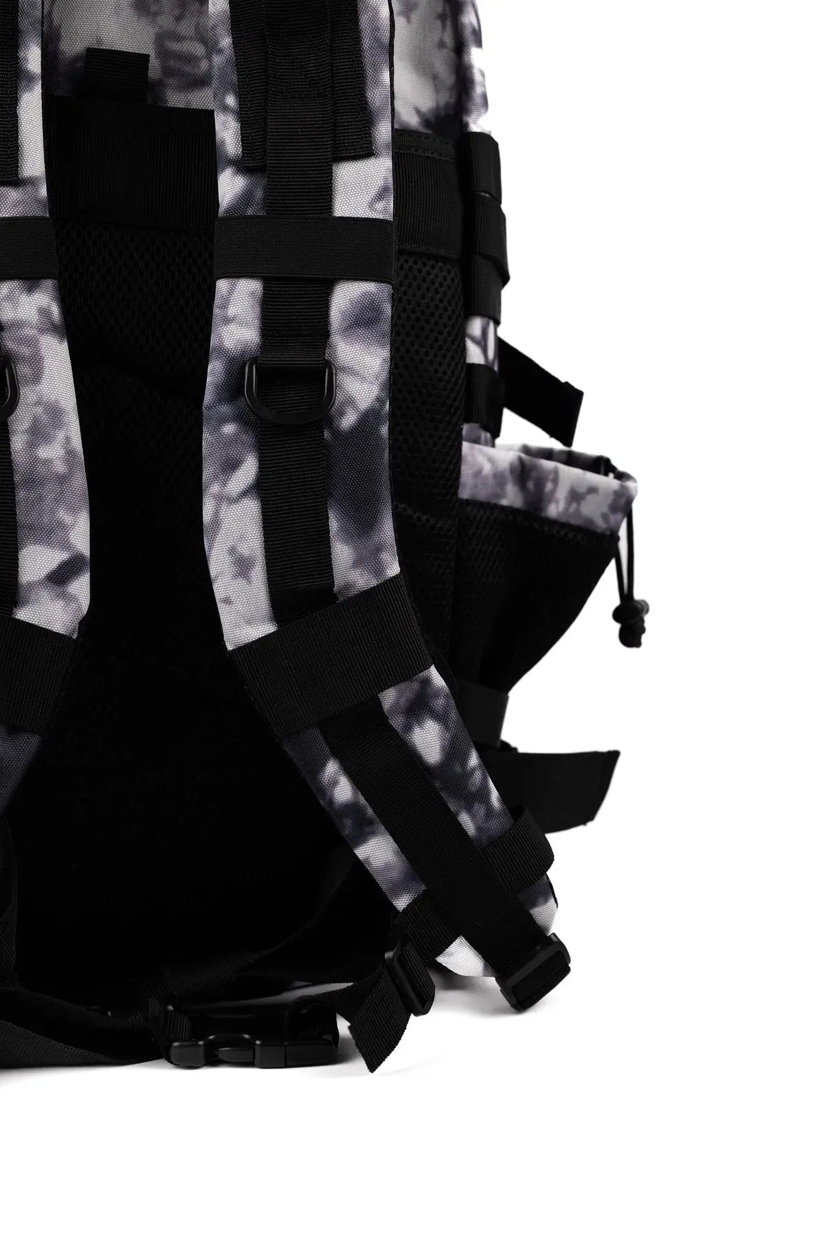 MAXGART Tactical Backpack 45L – Black&White – Water-Resistant & Versatile