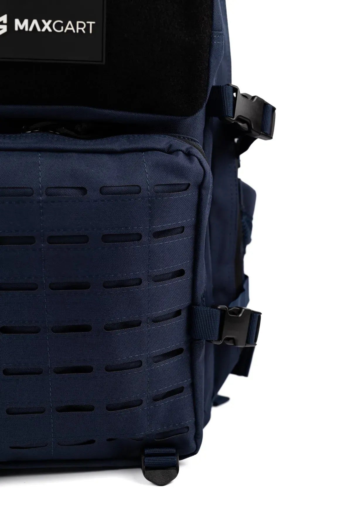 MAXGART Tactical Backpack 45L – Pulse Dark Blue – Water-Resistant & Versatile