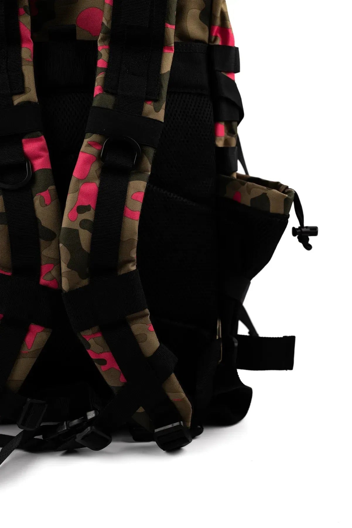 MAXGART Tactical Backpack 45L – Pink Camo – Water-Resistant & Versatile
