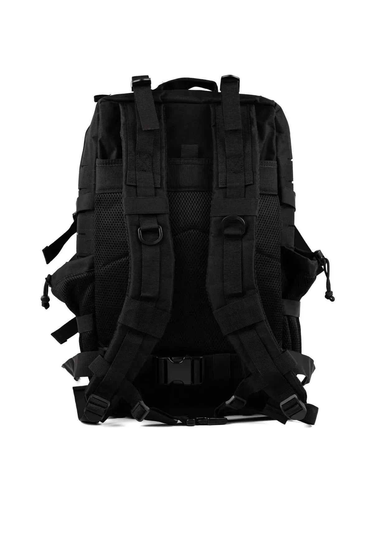 MAXGART Tactical Backpack 45L – Pulse Black Red – Water-Resistant & Versatile