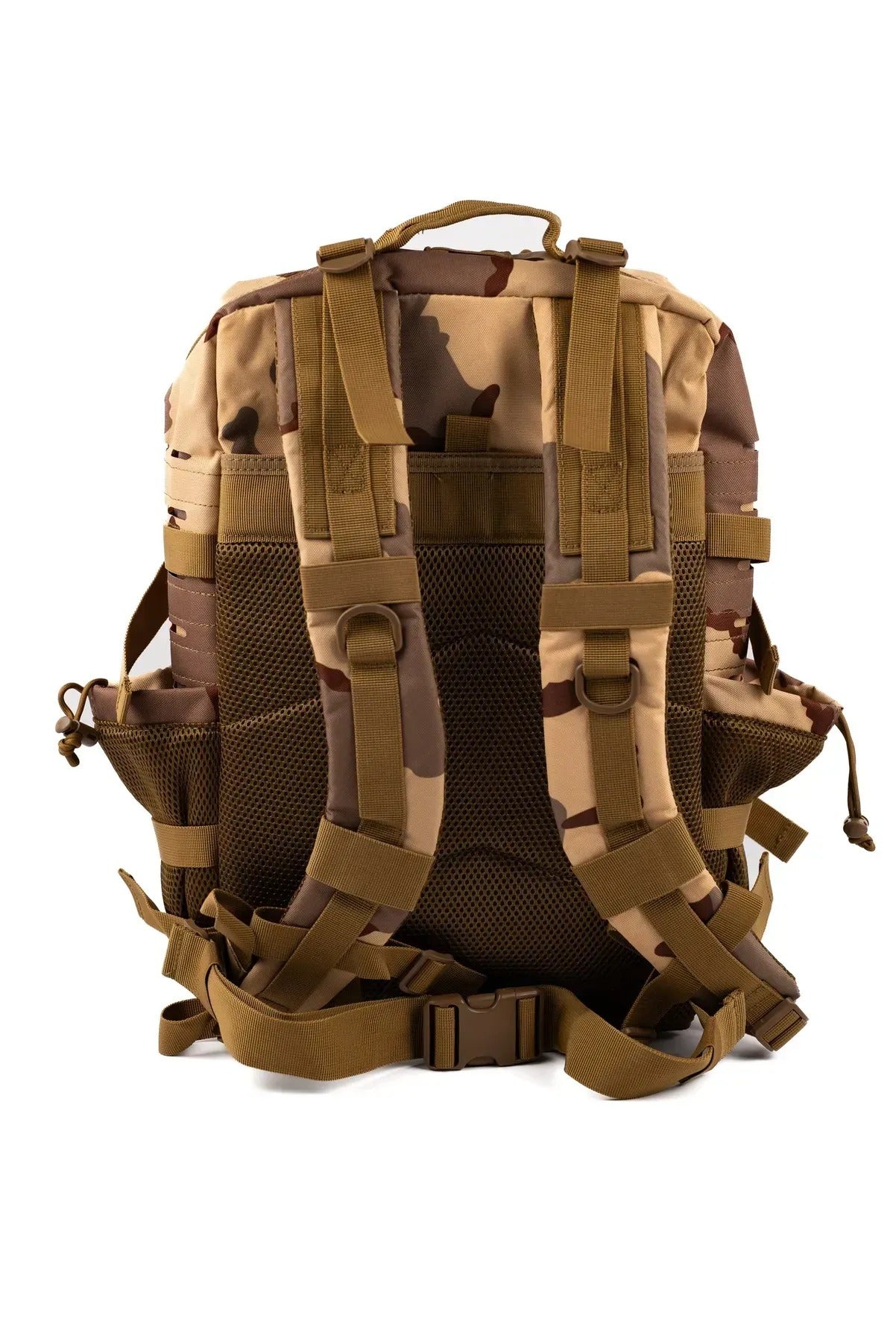 MAXGART Tactical Backpack 45L – Pulse Three Sand – Water-Resistant & Versatile