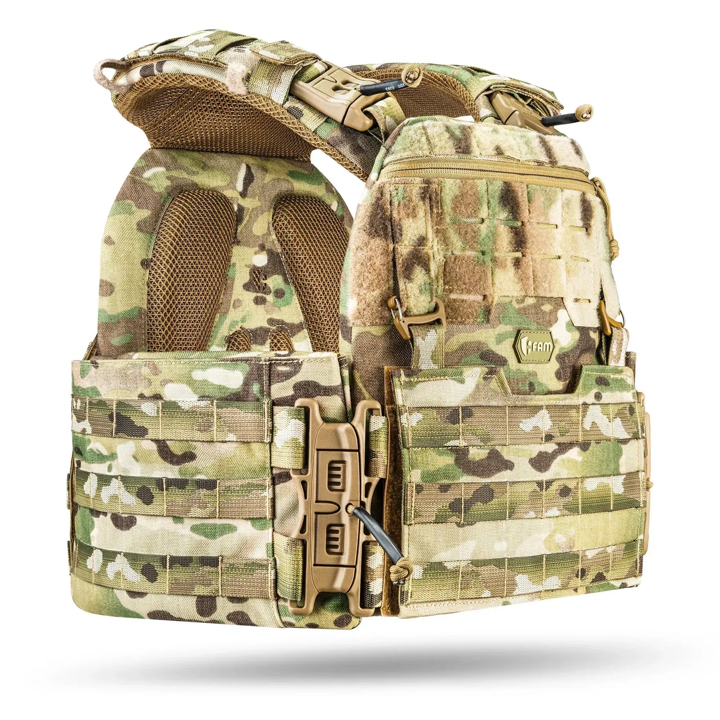 Famtac M7 PRO Gen 2 Plate Carrier 15×30 | Multicam USA - Blender Tactical