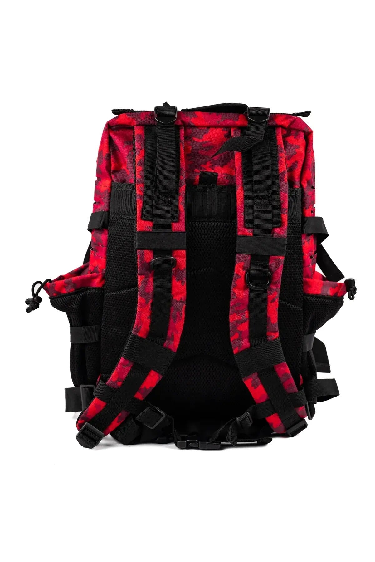 MAXGART Tactical Backpack 45L – Pulse Red CP – Water-Resistant & Versatile