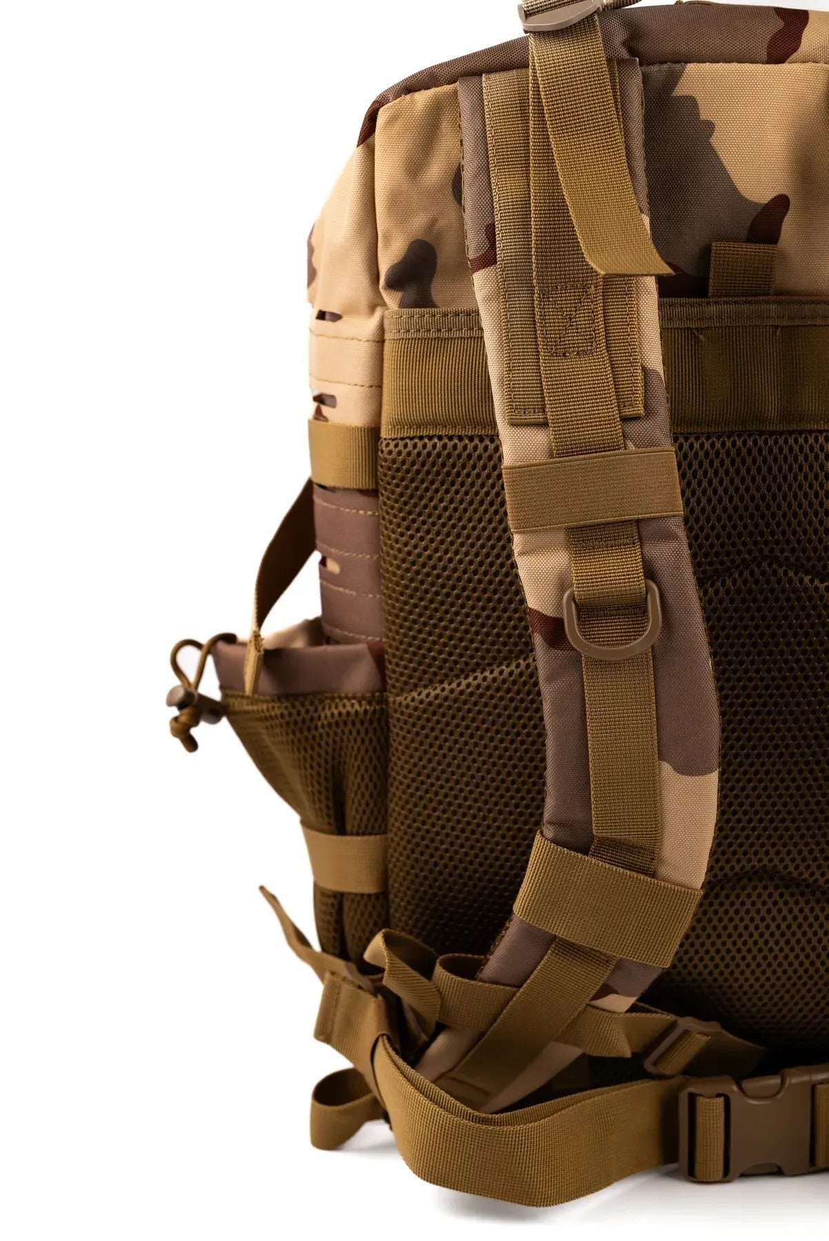 MAXGART Tactical Backpack 45L – Pulse Three Sand – Water-Resistant & Versatile