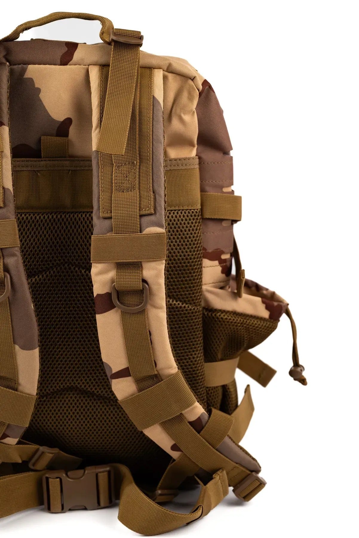 MAXGART Tactical Backpack 45L – Pulse Three Sand – Water-Resistant & Versatile