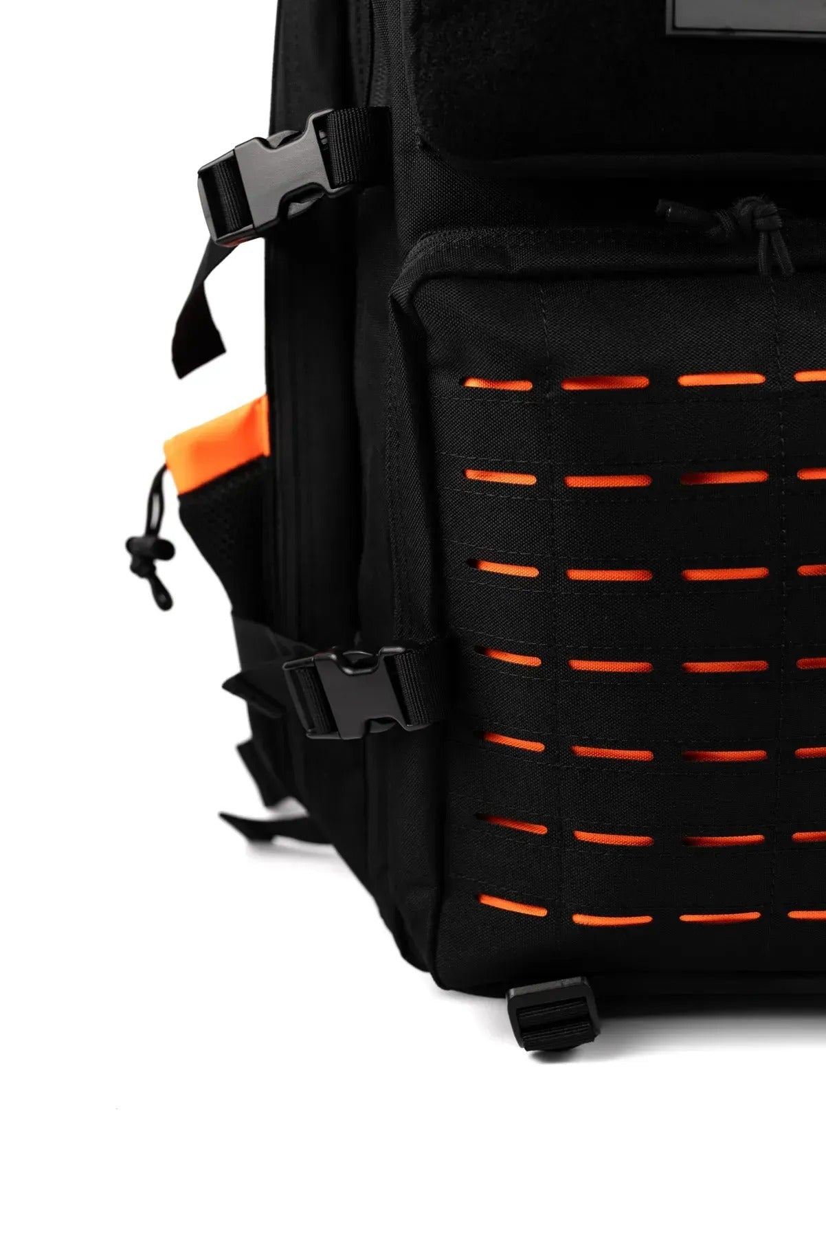 MAXGART Tactical Backpack 45L – Pulse Black Orange – Water-Resistant & Versatile