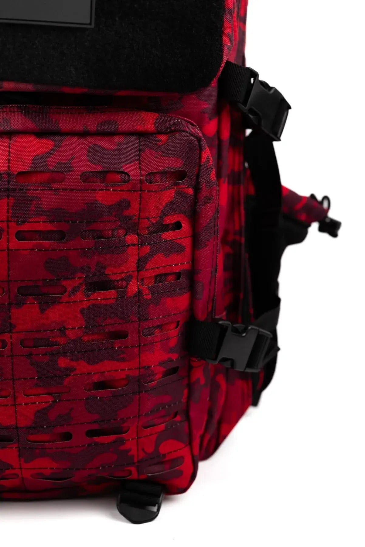 MAXGART Tactical Backpack 45L – Pulse Red CP – Water-Resistant & Versatile