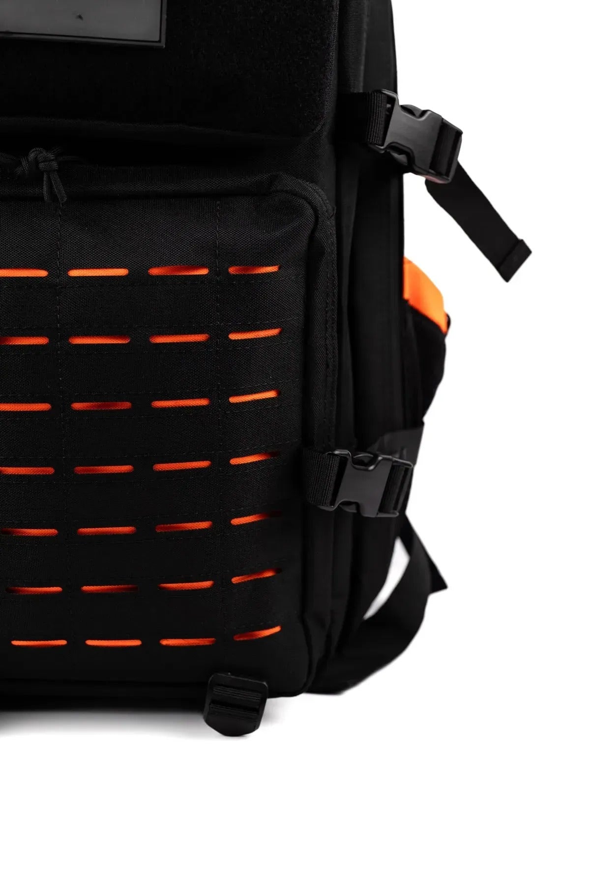 MAXGART Tactical Backpack 45L – Pulse Black Orange – Water-Resistant & Versatile