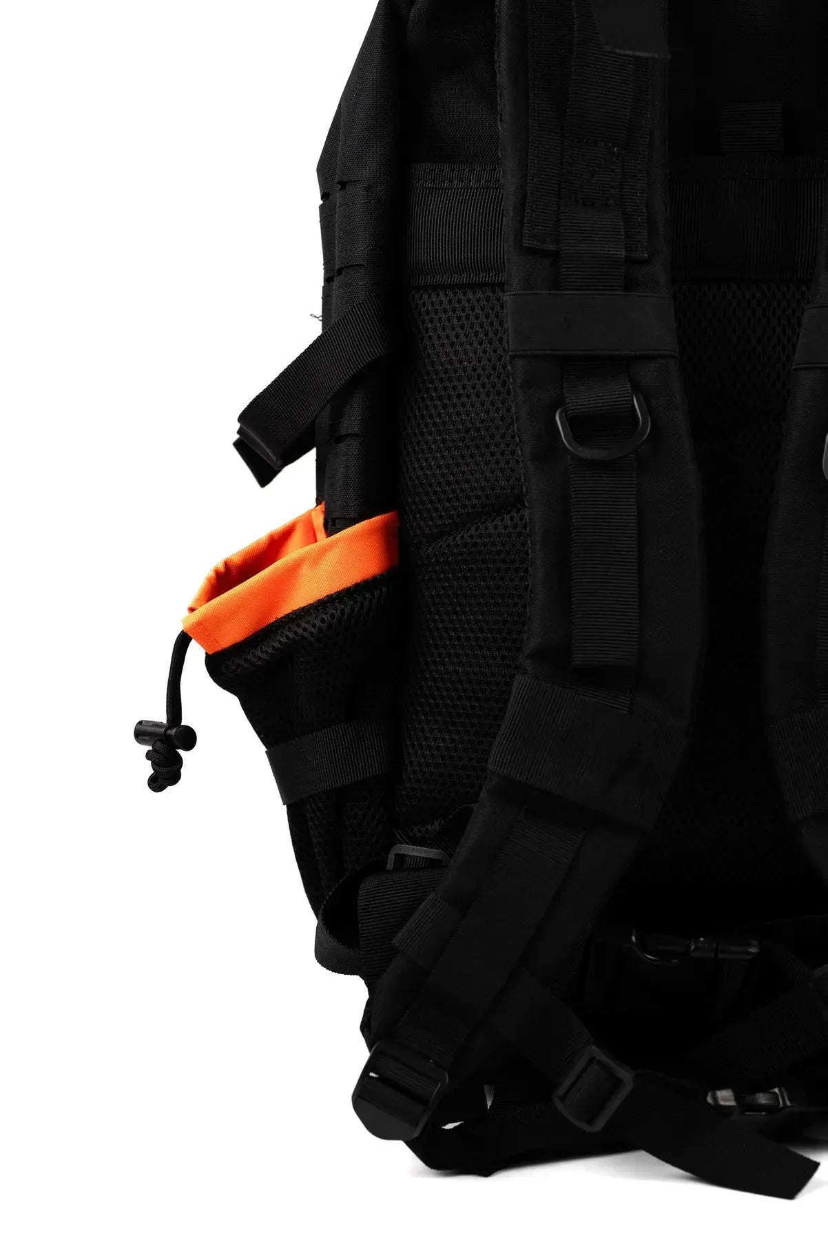 MAXGART Tactical Backpack 45L – Pulse Black Orange – Water-Resistant & Versatile