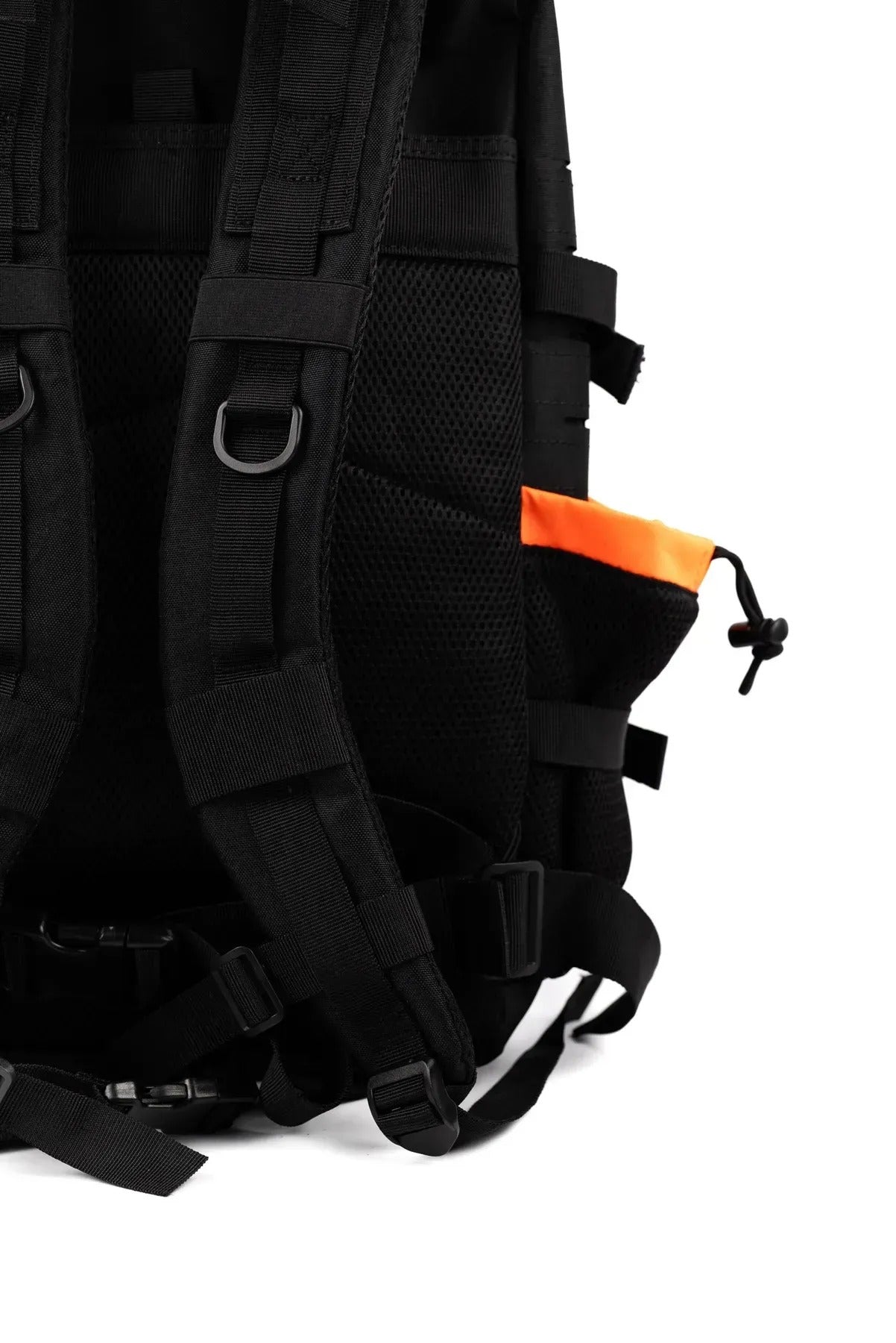 MAXGART Tactical Backpack 45L – Pulse Black Orange – Water-Resistant & Versatile