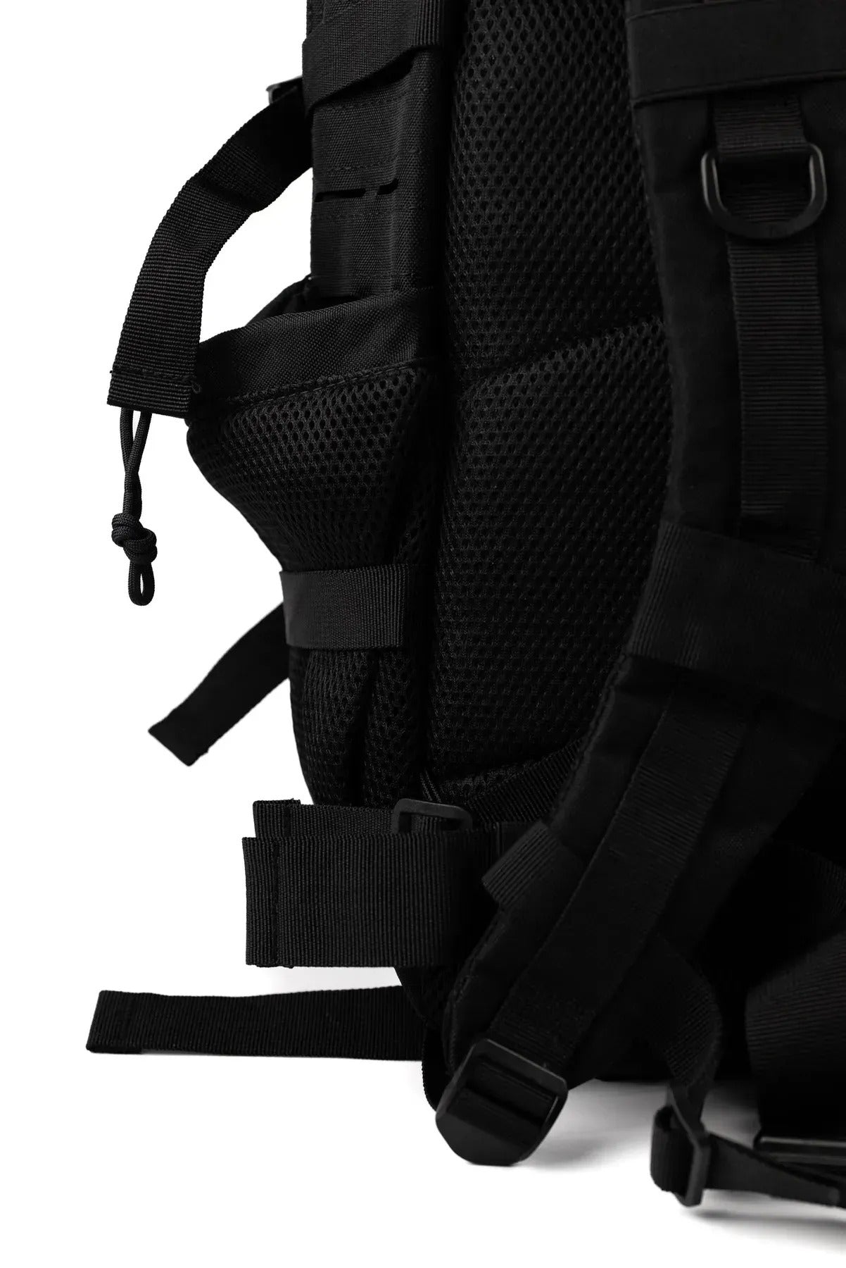 MAXGART Tactical Backpack 45L – Pulse Black White – Water-Resistant & Versatile