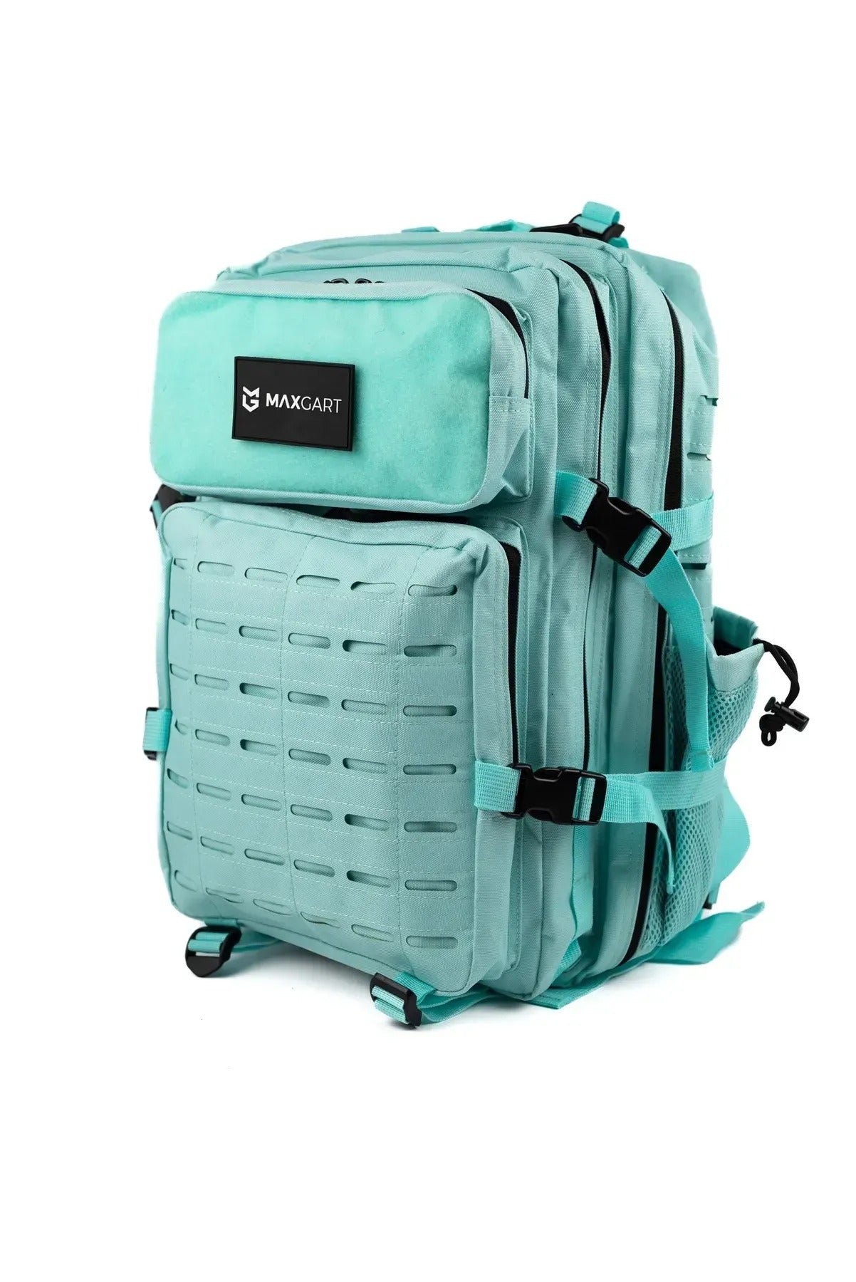 MAXGART Tactical Backpack 45L – Pulse Mint Green – Water-Resistant & Versatile