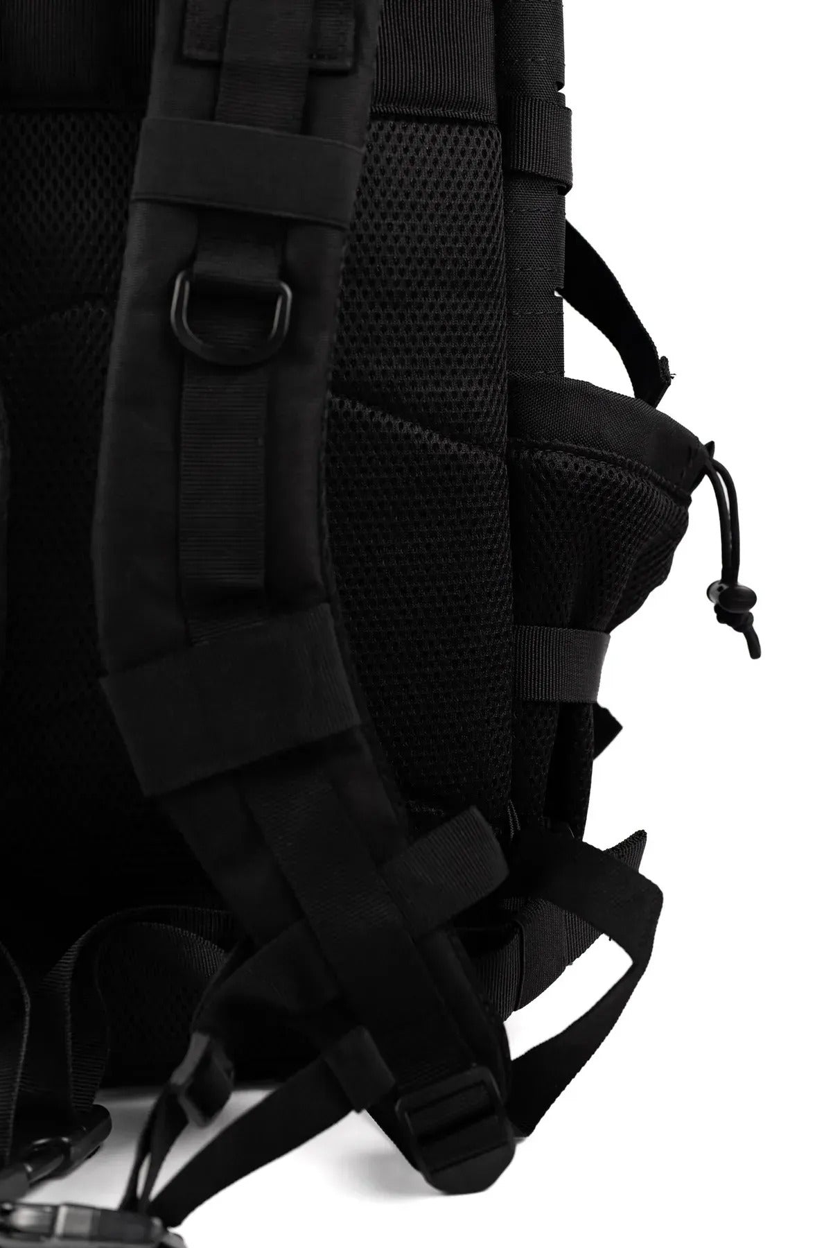 MAXGART Tactical Backpack 45L – Pulse Black White – Water-Resistant & Versatile