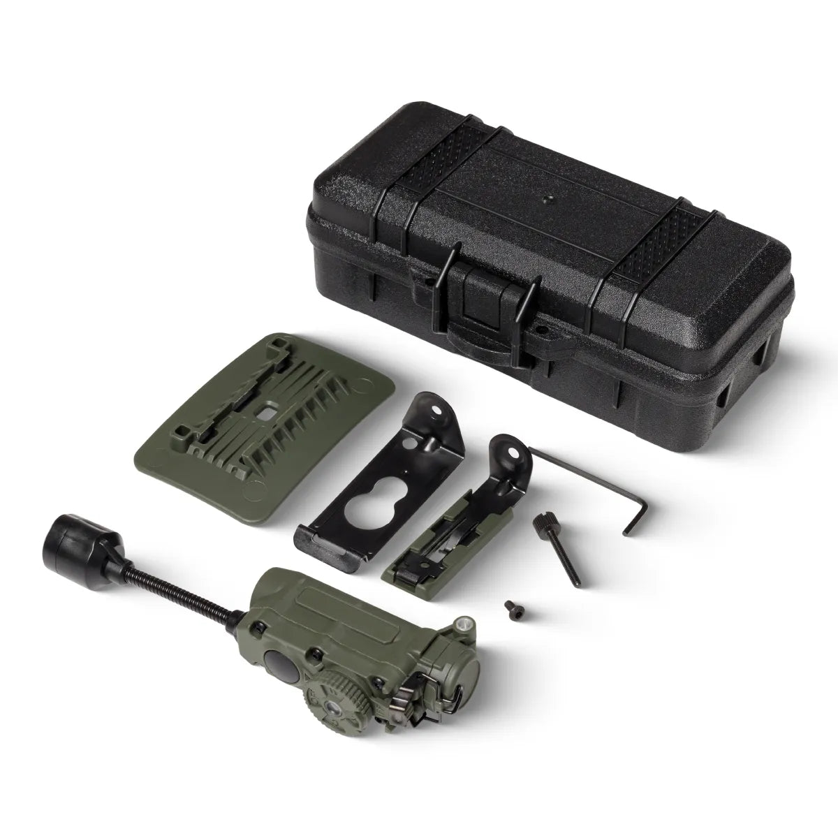 Sidewinder MPLS 5-LED Helmet Light – Foliage Green - Blender Tactical