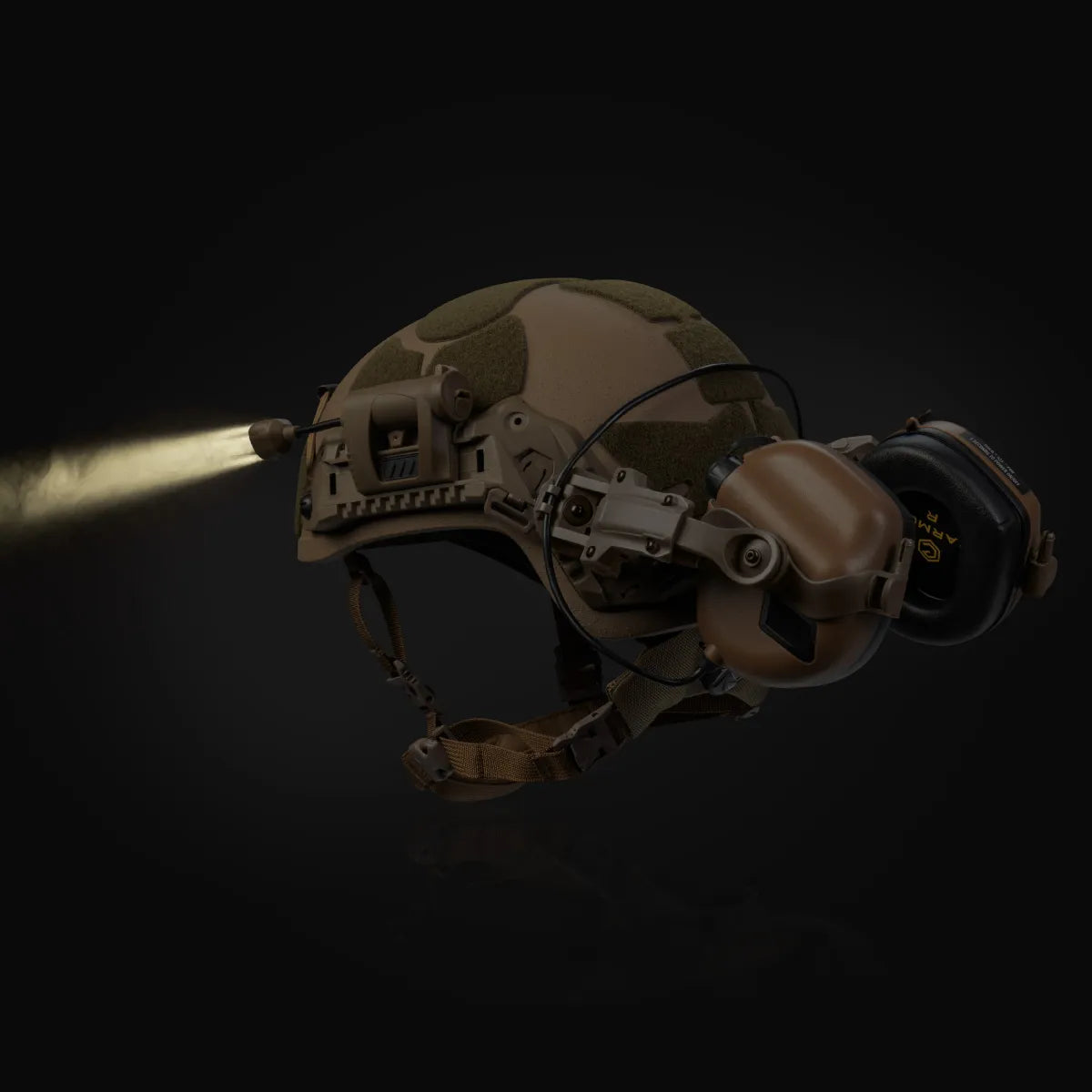 MPLS Charge Tactical Helmet Light – Coyote Tan - Blender Tactical