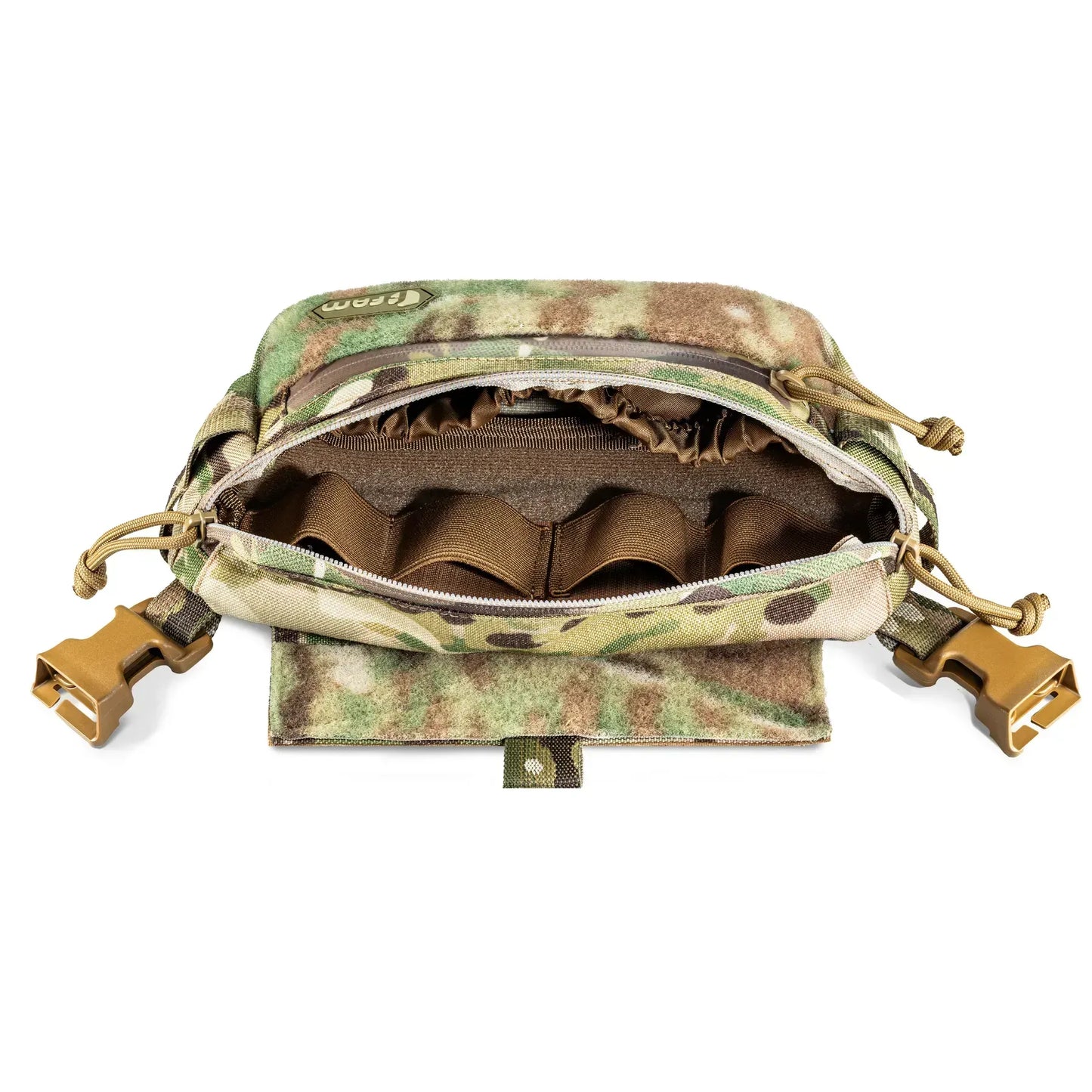 FamTac M8 Tactical Chest Bag / Waist Pack – Multicam USA | Velcro Mount - Blender Tactical