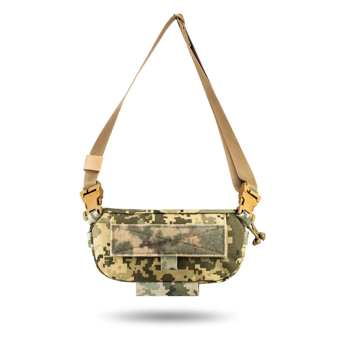 FamTac M8 Tactical Chest Bag / Waist Pack – Ukrainian Pixel | Velcro Mount - Blender Tactical