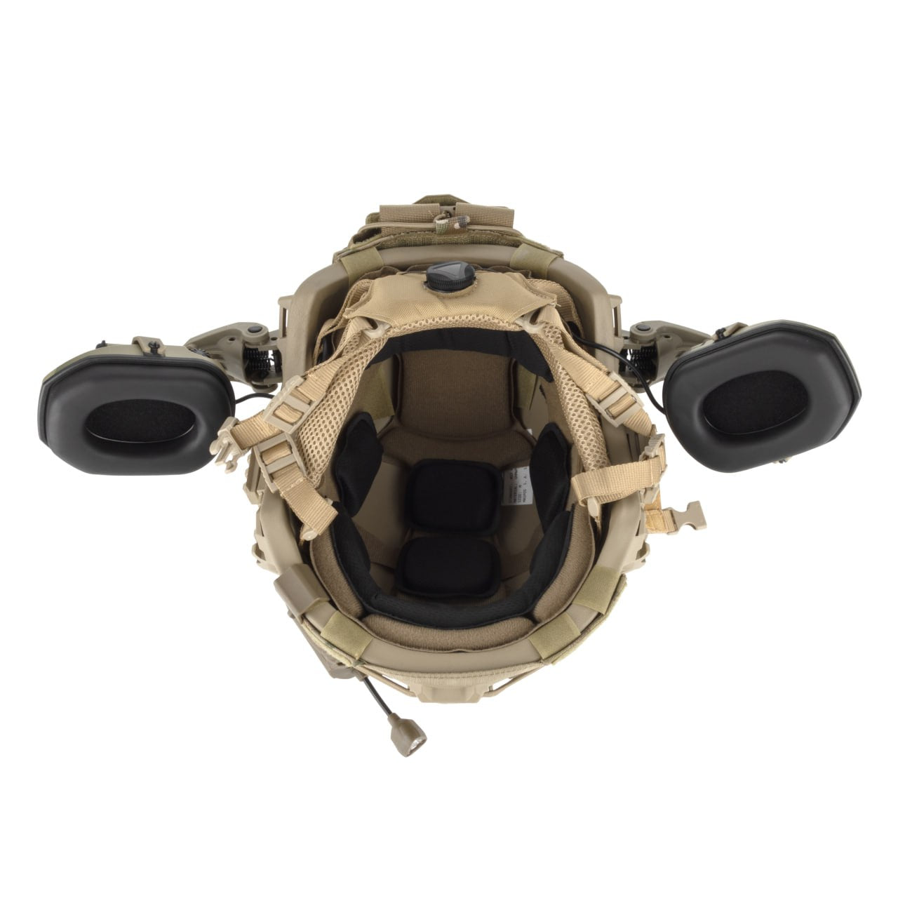 Blender™ Exfil Ballistic Helmet NIJ IIIA – Desert Vanguard Kit - Blender Tactical