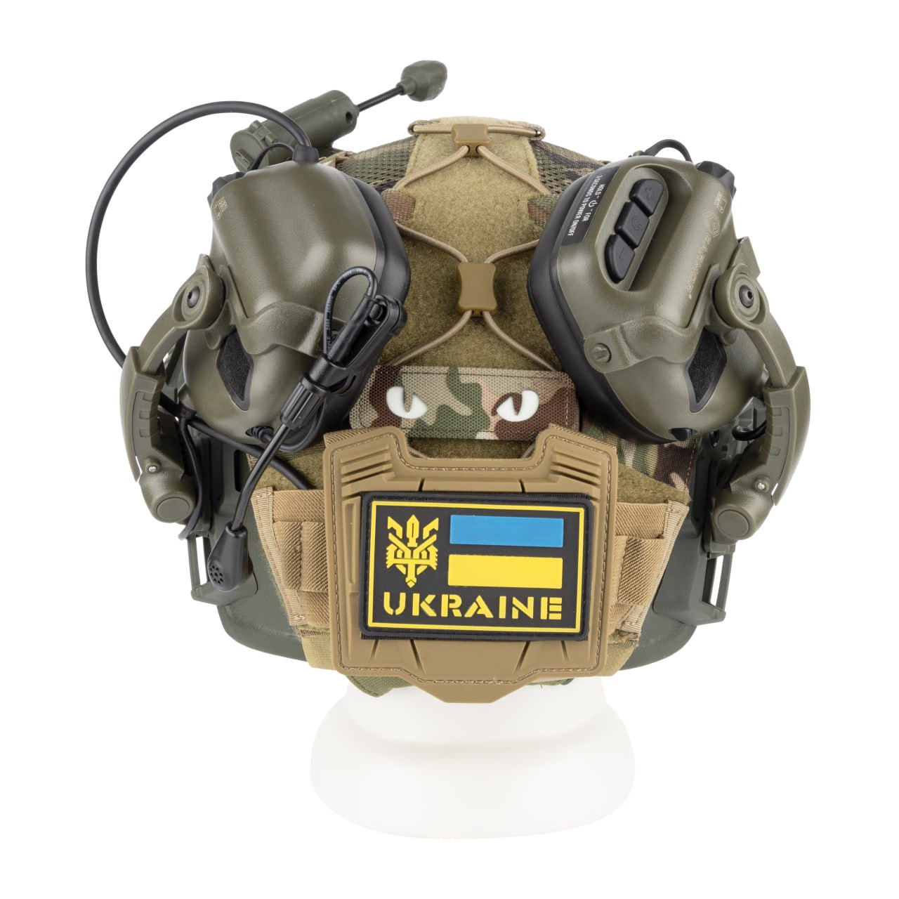 Blender™ Exfil Ballistic Helmet NIJ IIIA Kit with Earmor M32X – MultiCam - Blender Tactical