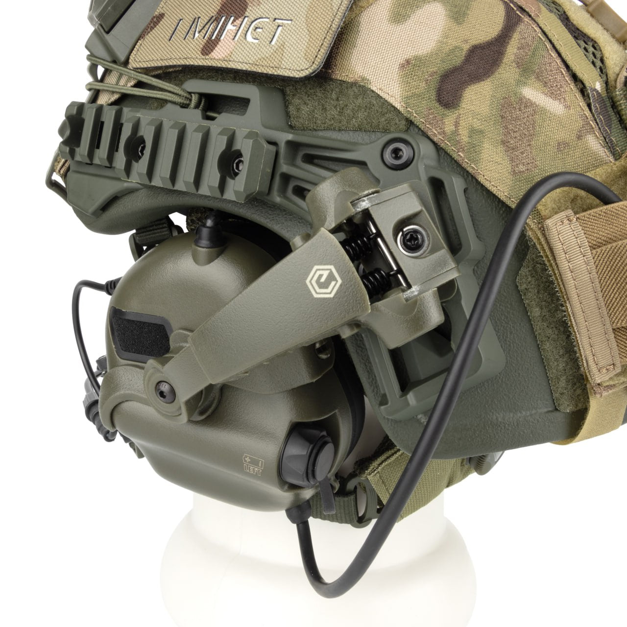 Blender™ Exfil Ballistic Helmet NIJ IIIA Kit with Earmor M32X – MultiCam - Blender Tactical