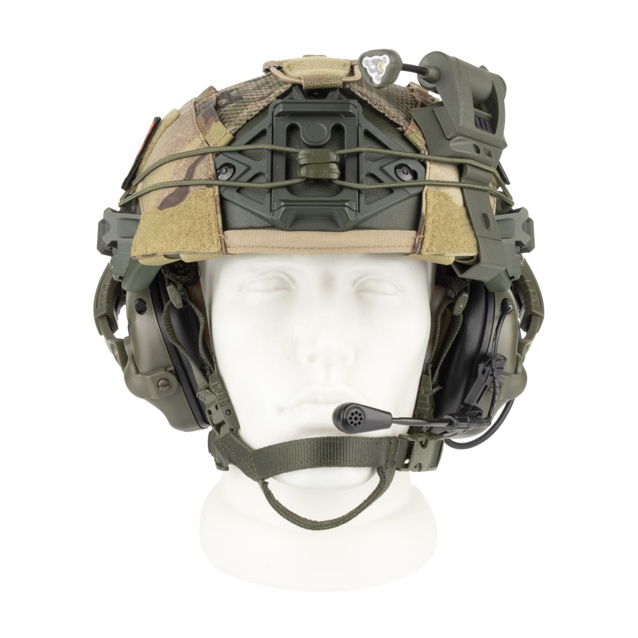 Blender™ Exfil Ballistic Helmet NIJ IIIA Kit with Earmor M32X – MultiCam - Blender Tactical