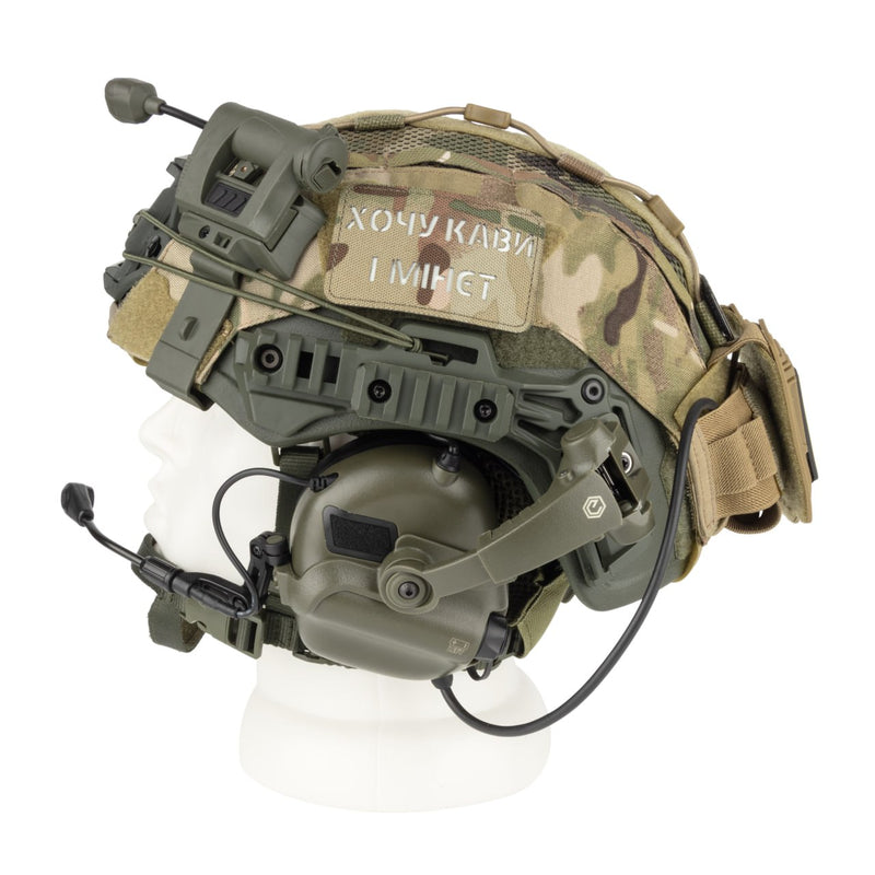 Blender™ Exfil Ballistic Helmet NIJ IIIA Kit with Earmor M32X – MultiCam - Blender Tactical