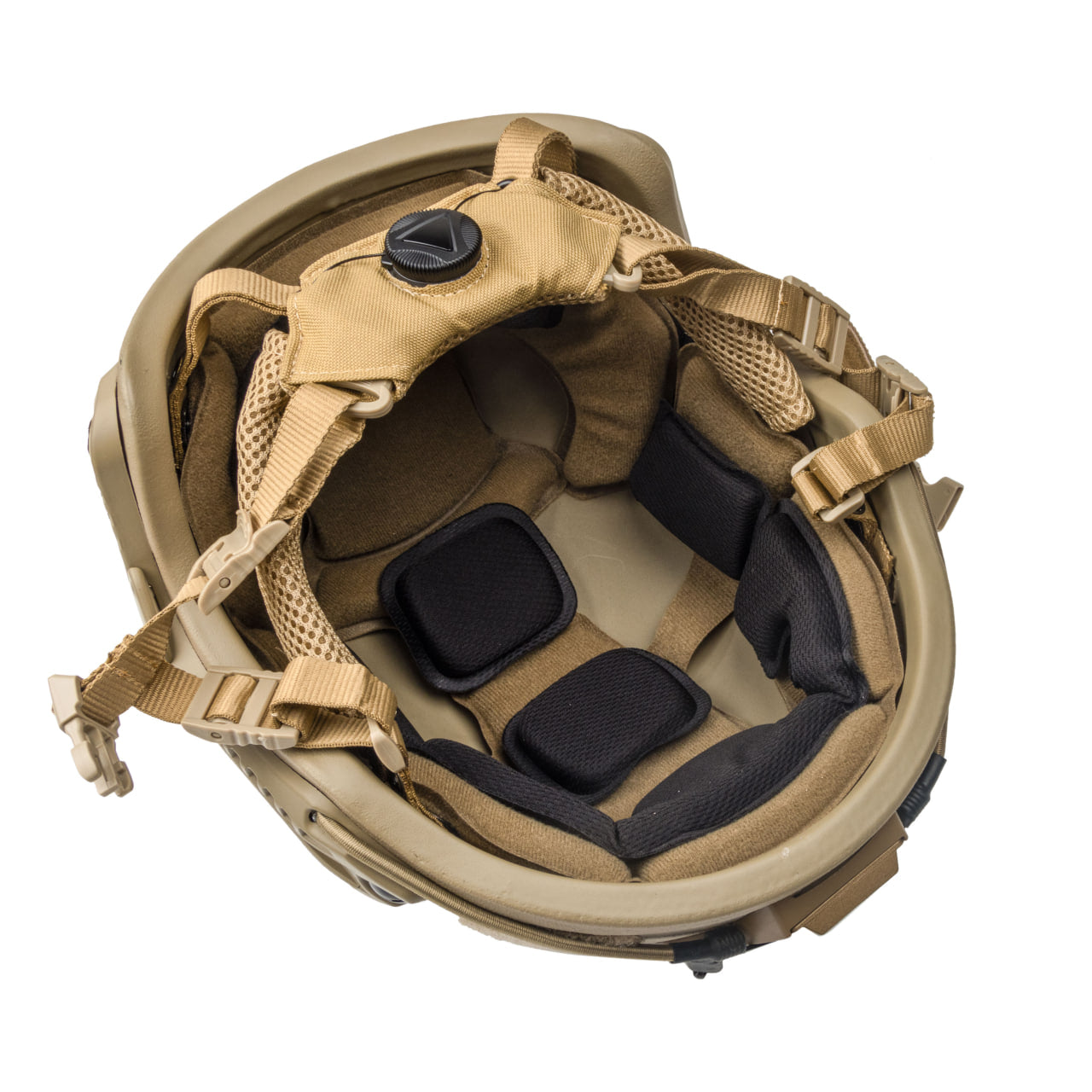 Blender™ FAST Ballistic Helmet 3M Peltor Comtac VIII Mic Kit NIJ IIIA – MC Tan