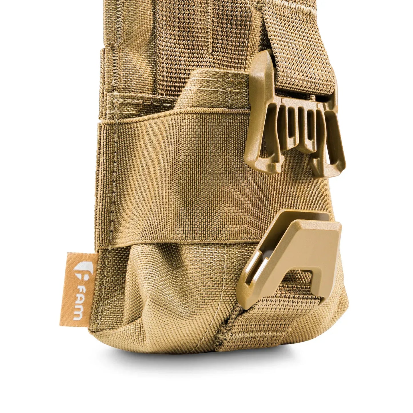 FamTac MOLLE Radio Pouch – Coyote | Tactical Holder for Motorola Radios - Blender Tactical