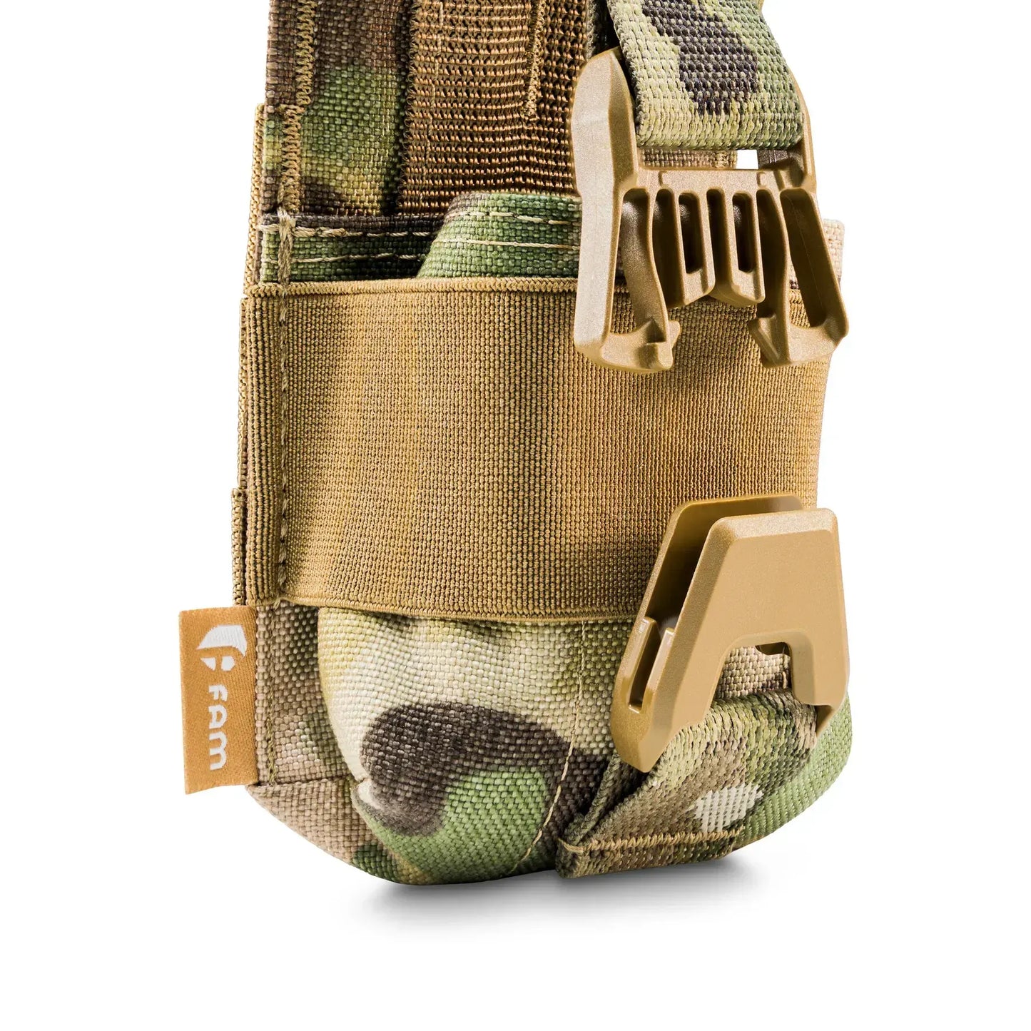 FamTac MOLLE Radio Pouch – Multicam USA | Tactical Holder for Motorola 4400/4800 - Blender Tactical