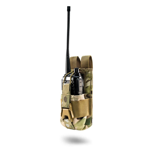 FamTac MOLLE Radio Pouch – Multicam | Tactical Pouch for Motorola Radios - Blender Tactical