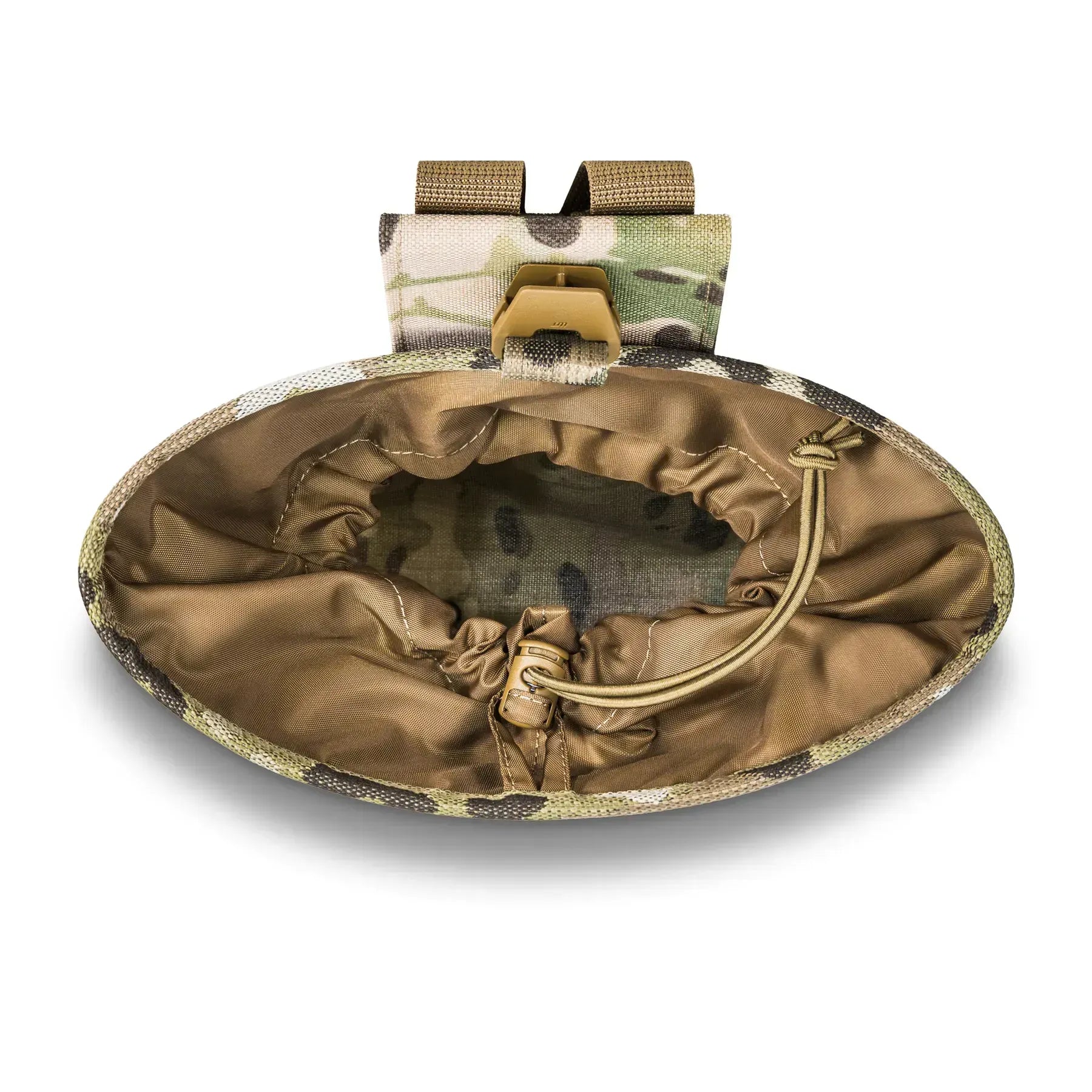 FamTac Dump Pouch – Multicam USA | Folding MOLLE Pouch for AK/AR Mags - Blender Tactical