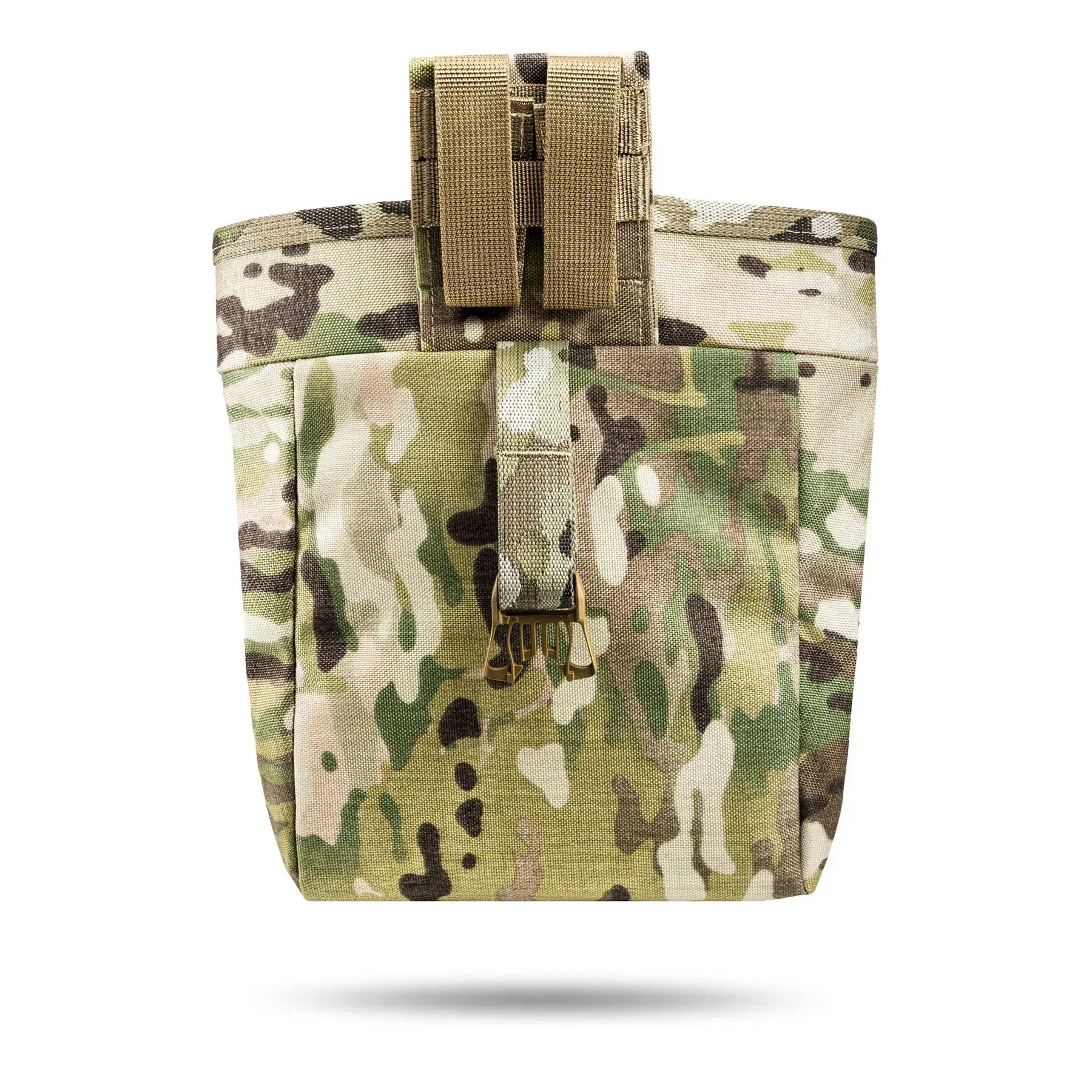 FamTac Dump Pouch – Multicam USA | Folding MOLLE Pouch for AK/AR Mags - Blender Tactical