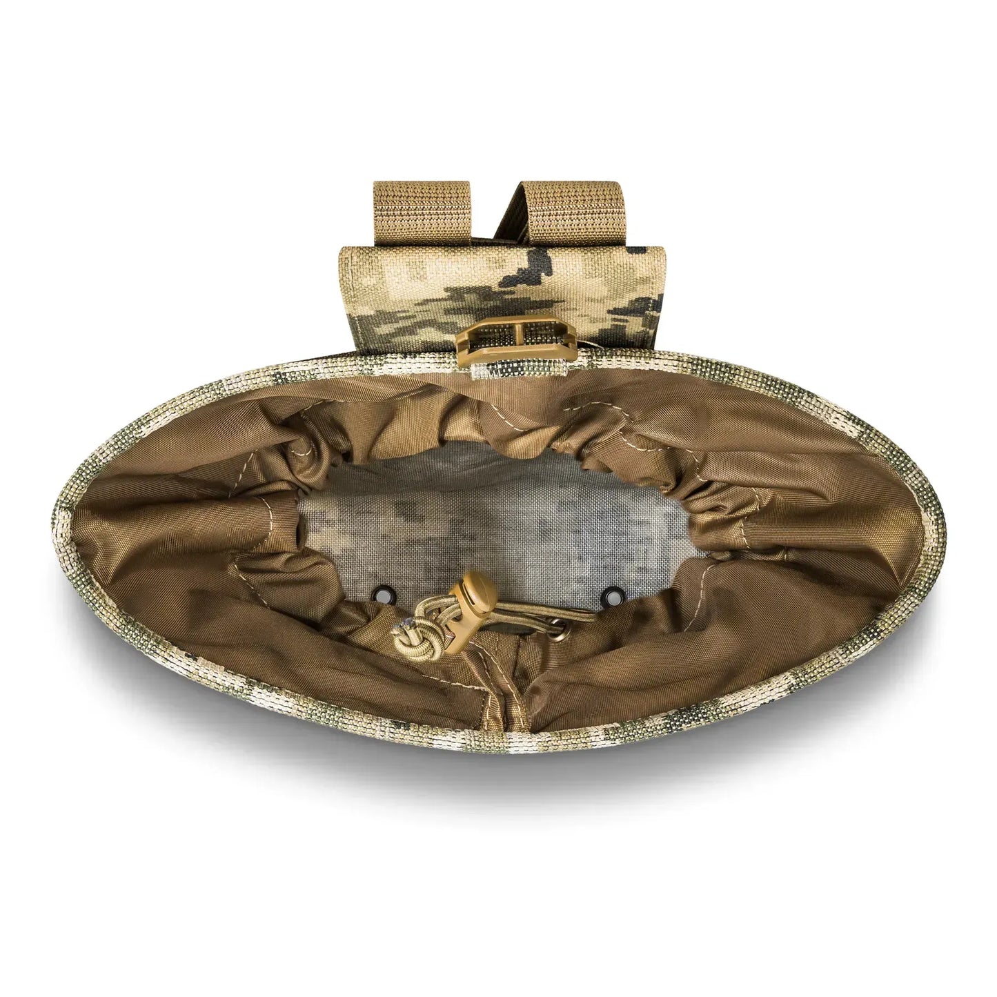 FamTac Dump Pouch – Pixel Camo | Folding MOLLE Pouch for AK/AR Mags - Blender Tactical