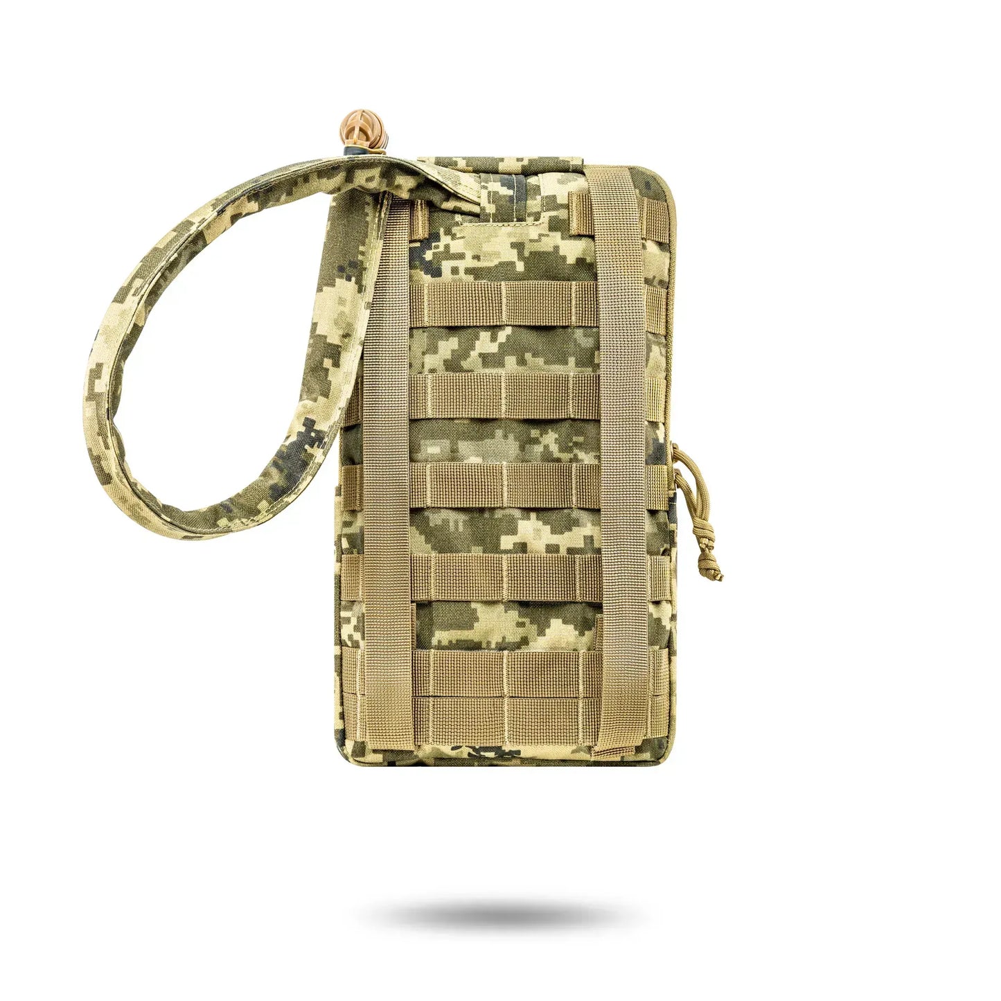 FamTac 2L Hydration Pouch – Pixel Camo | MOLLE Tactical Carrier - Blender Tactical