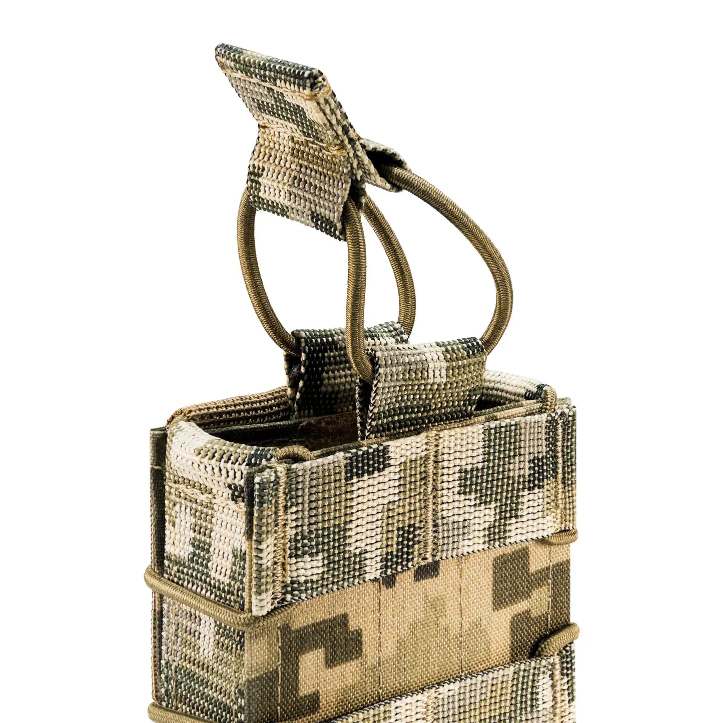 FamTac Single Mag Pouch – Ukrainian Pixel | AK/AR MOLLE Open-Top - Blender Tactical