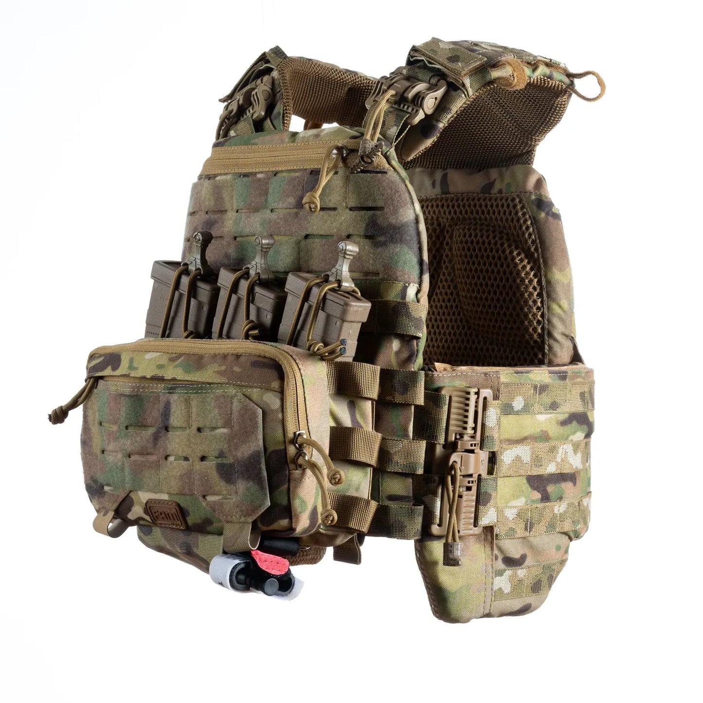 FamTac Velcro AdminMag Triple Mag Pouch – AK/AR + Admin | Ukrainian Pixel - Blender Tactical