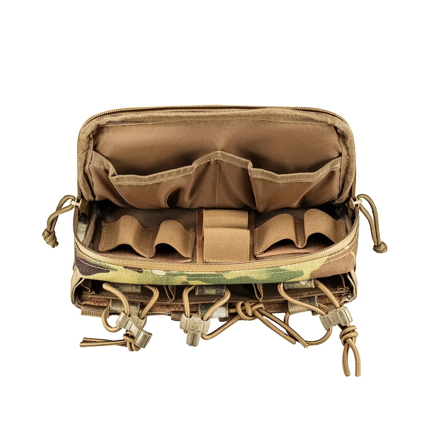 FamTac AdminMag Triple Mag Pouch – AK/AR + Admin | Multicam - Blender Tactical