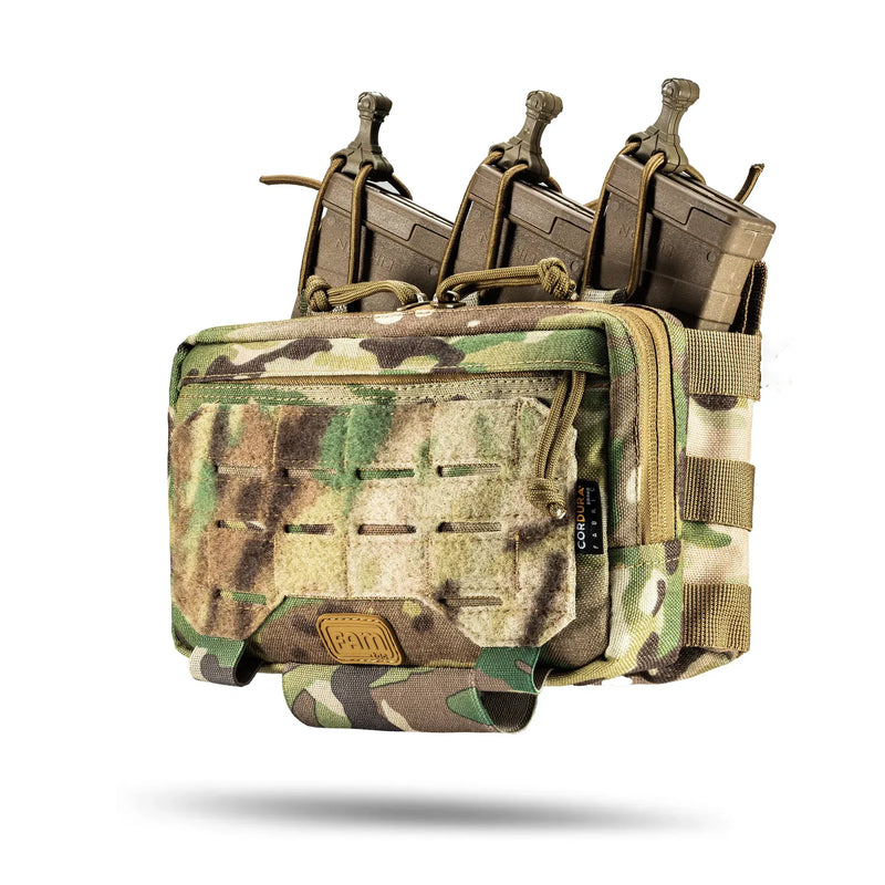 FamTac AdminMag Triple Mag Pouch – AK/AR + Admin | Multicam USA - Blender Tactical