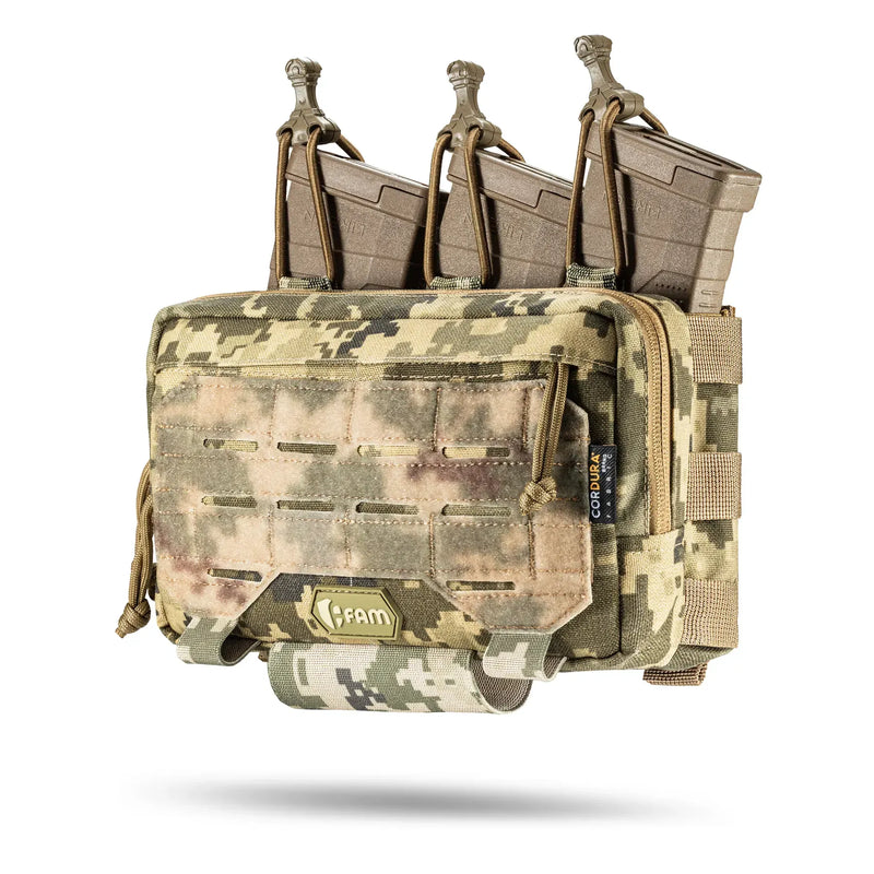FamTac AdminMag Triple Mag Pouch – AK/AR + Admin | Ukrainian Pixel - Blender Tactical