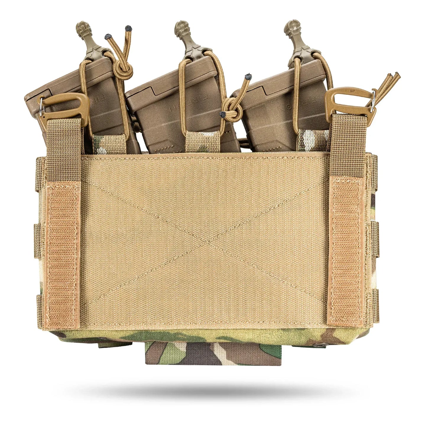 FamTac Velcro AdminMag Triple Mag Pouch – AK/AR + Admin | Multicam - Blender Tactical