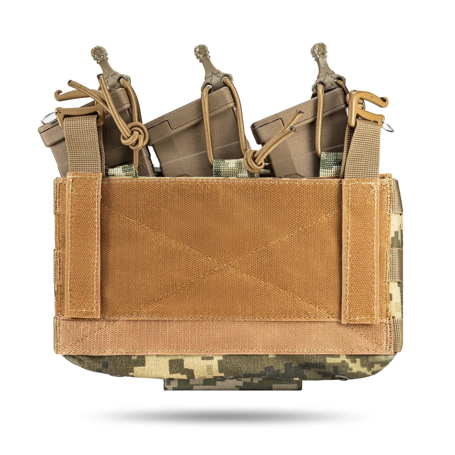 FamTac Velcro AdminMag Triple Mag Pouch – AK/AR + Admin | Ukrainian Pixel - Blender Tactical