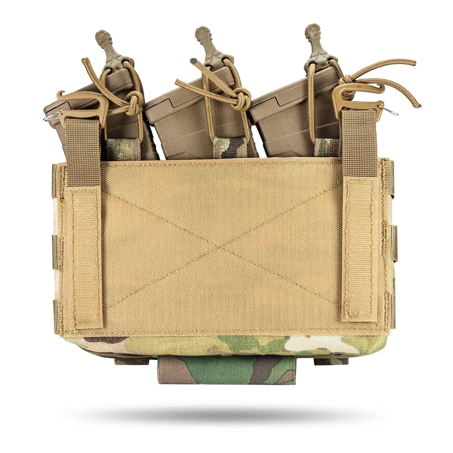 FamTac Velcro AdminMag Triple Mag Pouch – AK/AR + Admin | Multicam USA - Blender Tactical